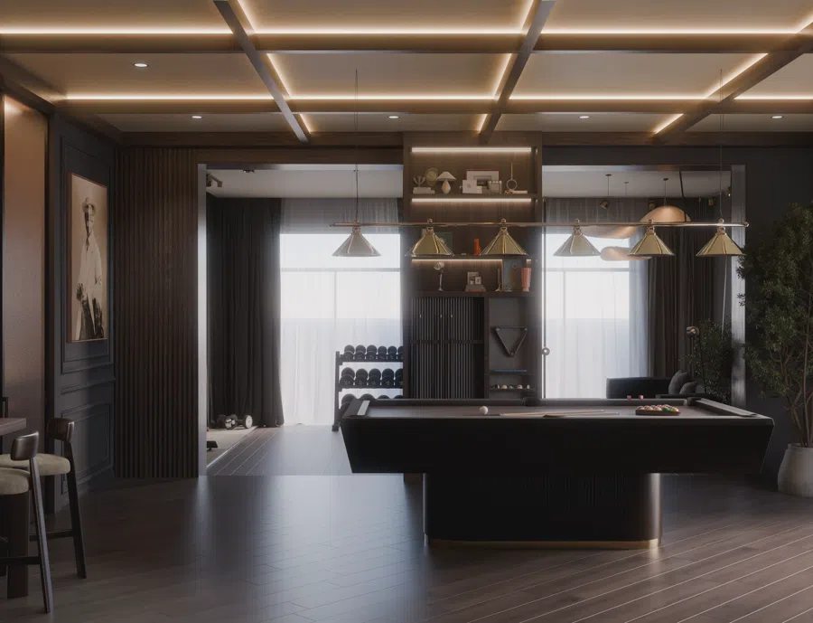 Interior visualisation — render by Mikhail Izotov, moved from 3ds Max to Blender Cycles with NodeFlow Platform