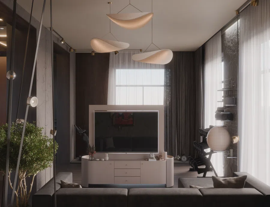 Interior visualisation — render by Mikhail Izotov, moved from 3ds Max to Blender Cycles with NodeFlow Platform