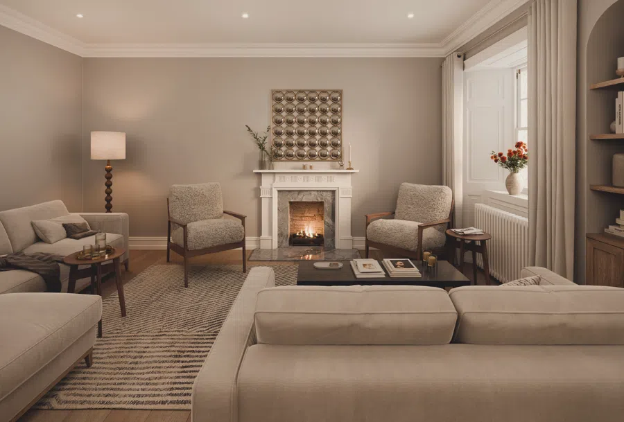Interior visualisation — render by Denis Sokolov, moved from 3ds Max to Blender Cycles with NodeFlow Platform