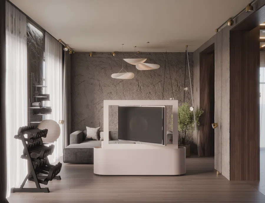 Interior visualisation — render by Mikhail Izotov, moved from 3ds Max to Blender Cycles with NodeFlow Platform