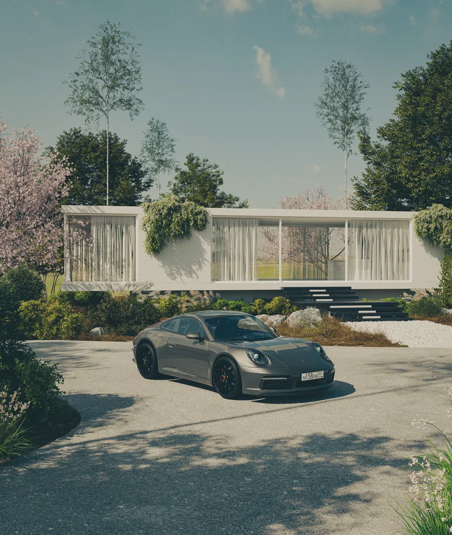 Interior visualisation — render by Mikhail Izotov, moved from 3ds Max to Blender Cycles with NodeFlow Platform