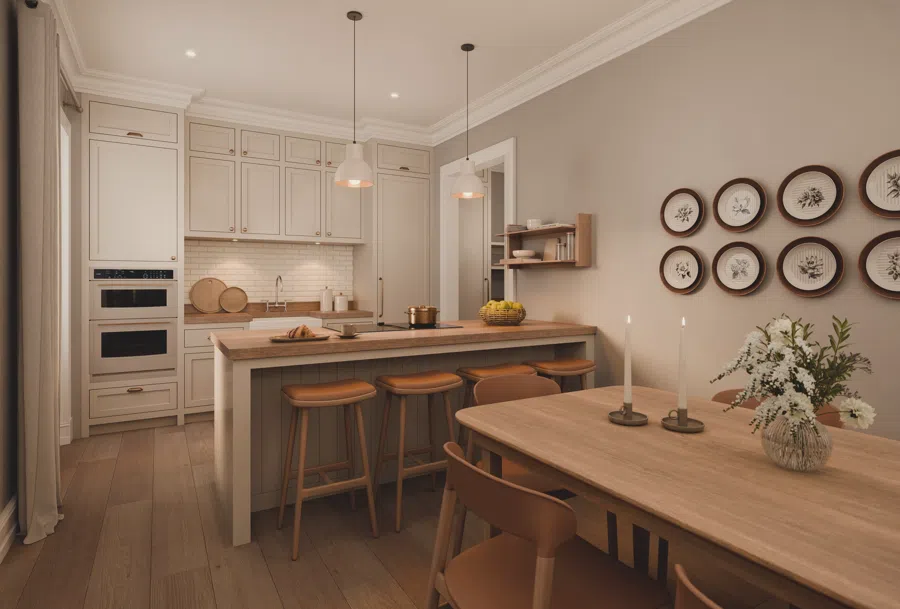 Interior visualisation — render by Denis Sokolov, moved from 3ds Max to Blender Cycles with NodeFlow Platform